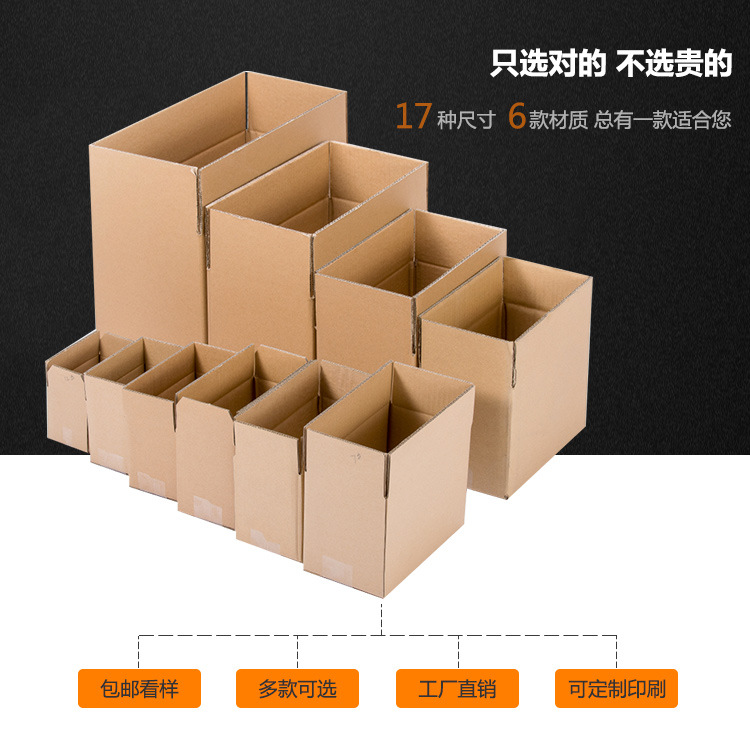 广元市纸箱厂了解纸箱分类以及作用